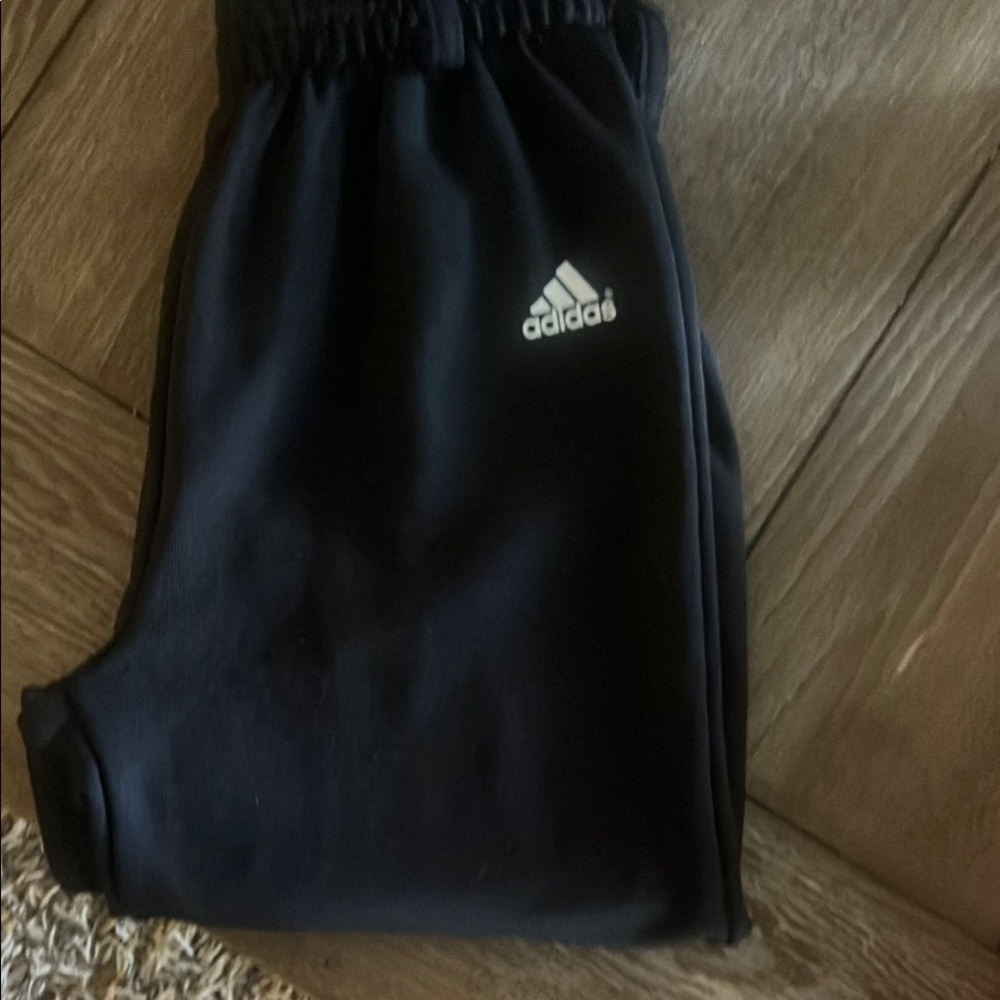 Adidas Kids Black Baseball Pants